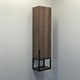 COMFORTY Шкаф-колонна "Равенна Лофт-35" дуб темно-коричневый - фото 176663