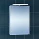 SANTA Зеркальный шкаф СаНта Стандарт 50 113015, цвет белый, с подсветкой - фото 178477
