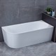 VINCEA Ванна акриловая VBT-402-1500R, 1500*750*580, цвет белый, правая, слив-перелив в комплекте, хром VBT-402-1500R
