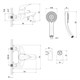 LEMARK Смеситель Poseidon LM4214C для ванны LM4214C