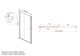 VINCEA Душевая дверь Garda VDS-1G105CL, 1050, хром, стекло прозрачное - фото 181578