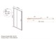 VINCEA Душевая дверь Garda VDS-1G110CL, 1100, хром, стекло прозрачное - фото 181594