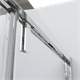 VINCEA Душевой уголок Lugano VSR-1L9014CLB-1, 1400*900, черный, стекло прозрачное VINCEA VSR-1L9014CLB-1