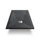 VINCEA Поддон для душа из искусственного камня VST-4SR9012A, 1200*900*25, антрацит VINCEA VST-4SR9012A