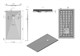 VINCEA Поддон для душа из искусственного камня  VST-4SR9017W, 1700*900*30, белый матовый VINCEA VST-4SR9017W