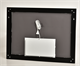 SINTESI Зеркало ARMADIO BLACK 100 с LED-подсветкой  1000x700 - фото 184468