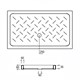 RGW CR (Глубина 75) 800х1400 Душевой поддон прямоугольный керамический 19170384-01 - фото 186231