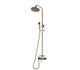 Bronze de Luxe Windsor Комплект для душевой (без излива) душ "Цветок" (10118/1F) - фото 191949