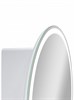 CONTINENT Зеркало-шкаф TORNEO D600 цвет белый со светодиодной подсветкой - фото 192185