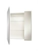 CONTINENT Зеркало-шкаф REFLEX 700х800 белый  со светодиодной подсветкой - фото 192393
