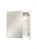 CONTINENT Зеркало-шкаф REFLEX 700х800 белый  со светодиодной подсветкой - фото 192394