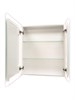 CONTINENT Зеркало-шкаф REFLEX 700х800 белый  со светодиодной подсветкой - фото 192395