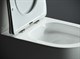 CERAMICA NOVA Напольный пристенный унитаз Mia Rimless (безободковый) CN1801 - фото 195507