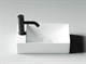 CERAMICA NOVA Element Умывальник подвесной прямоугольный (отверстие под смеситель L) Element 375*215*100мм, цвет белый - фото 196074