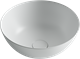 CERAMICA NOVA Умывальник чаша накладная круглая (цвет Белый Матовый) Element 358*358*155мм - фото 196256