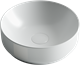 CERAMICA NOVA Умывальник чаша накладная круглая (цвет Белый Матовый) Element 355*355*125мм - фото 196280
