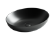 CERAMICA NOVA Умывальник чаша накладная овальная (цвет Чёрный Матовый) Element 520*395*130мм - фото 196372