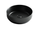 CERAMICA NOVA Умывальник чаша накладная круглая (цвет Чёрный Матовый) Element 390*390*120мм - фото 196448