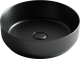 CERAMICA NOVA Умывальник чаша накладная круглая (цвет Чёрный Матовый) Element 390*390*120мм - фото 196449