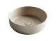 CERAMICA NOVA Умывальник чаша накладная круглая (цвет Капучино Матовый) Element 390*390*120мм - фото 196458