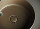 CERAMICA NOVA Умывальник чаша накладная круглая (цвет Темно-Коричневый Матовый) Element 390*390*120мм - фото 196478