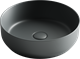 CERAMICA NOVA Умывальник чаша накладная круглая (цвет Темный Антрацит Матовый) Element 390*390*120мм - фото 196485