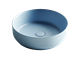 CERAMICA NOVA Умывальник чаша накладная круглая (цвет Голубой Матовый) Element 390*390*120мм - фото 196504