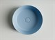 CERAMICA NOVA Умывальник чаша накладная круглая (цвет Голубой Матовый) Element 390*390*120мм - фото 196509