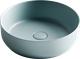 CERAMICA NOVA Умывальник чаша накладная круглая (цвет Зеленый Матовый) Element 390*390*120мм - фото 196515