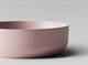 CERAMICA NOVA Умывальник чаша накладная круглая (цвет Розовый Матовый) Element 390*390*120мм - фото 196532