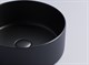 CERAMICA NOVA Умывальник чаша накладная круглая (цвет Чёрный Матовый) Element 358*358*137мм - фото 196562