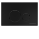 CERAMICA NOVA Система инсталляции для унитазов CERAMICANOVA Envision с кнопкой смыва Round цвет чёрный матовый и креплениями, арт. CN1001B - фото 196823
