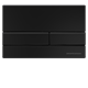 CERAMICA NOVA Система инсталляции для унитазов CERAMICANOVA Envision с кнопкой смыва Flat цвет черный матовый, креплениями, арт. CN1002B - фото 196838