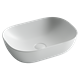 CERAMICA NOVA Умывальник чаша накладная прямоугольная (цвет Белый Матовый) Element 455*325*135мм - фото 196858