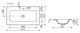 CERAMICA NOVA Element Умывальник накладной прямоугольный Element 810*457*137мм, цвет белый - фото 196877