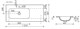 CERAMICA NOVA Element Умывальник накладной прямоугольный Element 1010*457*137мм, чаша слева, цвет белый - фото 196882