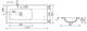 CERAMICA NOVA Element Умывальник накладной прямоугольный Element 1010*457*137мм, чаша слева, цвет белый - фото 196883
