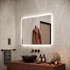 SANCOS Зеркало для ванной комнаты Arcadia 900х700 с подсветкой, арт. AR900 - фото 197035