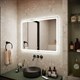 SANCOS Зеркало для ванной комнаты City 900х700 c  подсветкой ,арт. CI900 - фото 197065