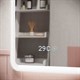 SANCOS Зеркало для ванной комнаты Arcadia 1.0 900х700 с подсветкой, арт. AR1.900 - фото 197106