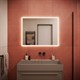 SANCOS Зеркало для ванной комнаты  Palace 900х700 с подсветкой  , арт. PA900 - фото 197120