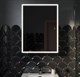 SANCOS Зеркальный шкаф для ванной комнаты  Cube 600х140х800 с подсветкой, арт.CU600 - фото 197164