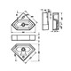 SANITA LUXE Раковина-чаша Sanita Luxe Line 49 LIN35SLWB01 угловая Белая - фото 197755