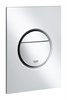 GROHE Кнопка смыва Nova Cosmopolitan 37601P00 матовый хром GROHE-37601P00 - фото 197996