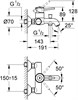 GROHE Смеситель для ванны BauClassic 32865000 GROHE-32865000 - фото 199277