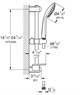 GROHE Душевой гарнитур Euphoria 110 Duo 27242001 GROHE-27242001 - фото 199545