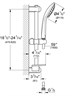 GROHE Душевой гарнитур Euphoria 110 Duo 27242001 GROHE-27242001 - фото 199549