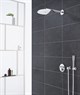 GROHE 26475000 Rainshower 310 SmartActive Верхний душ с душевым кронштейном 430 мм, 2 режима струи, хром GROHE-26475000 - фото 199683