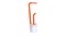 FIXSEN Wendy Стойка напольная: держатель туалетной бумаги и ёршик, цвет оранжевый - фото 19970