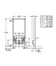 GROHE Инсталляция для биде Rapid SL 38553001 GROHE-38553001 - фото 199917